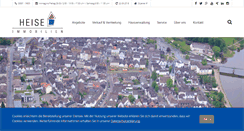 Desktop Screenshot of immobilien-heise.de